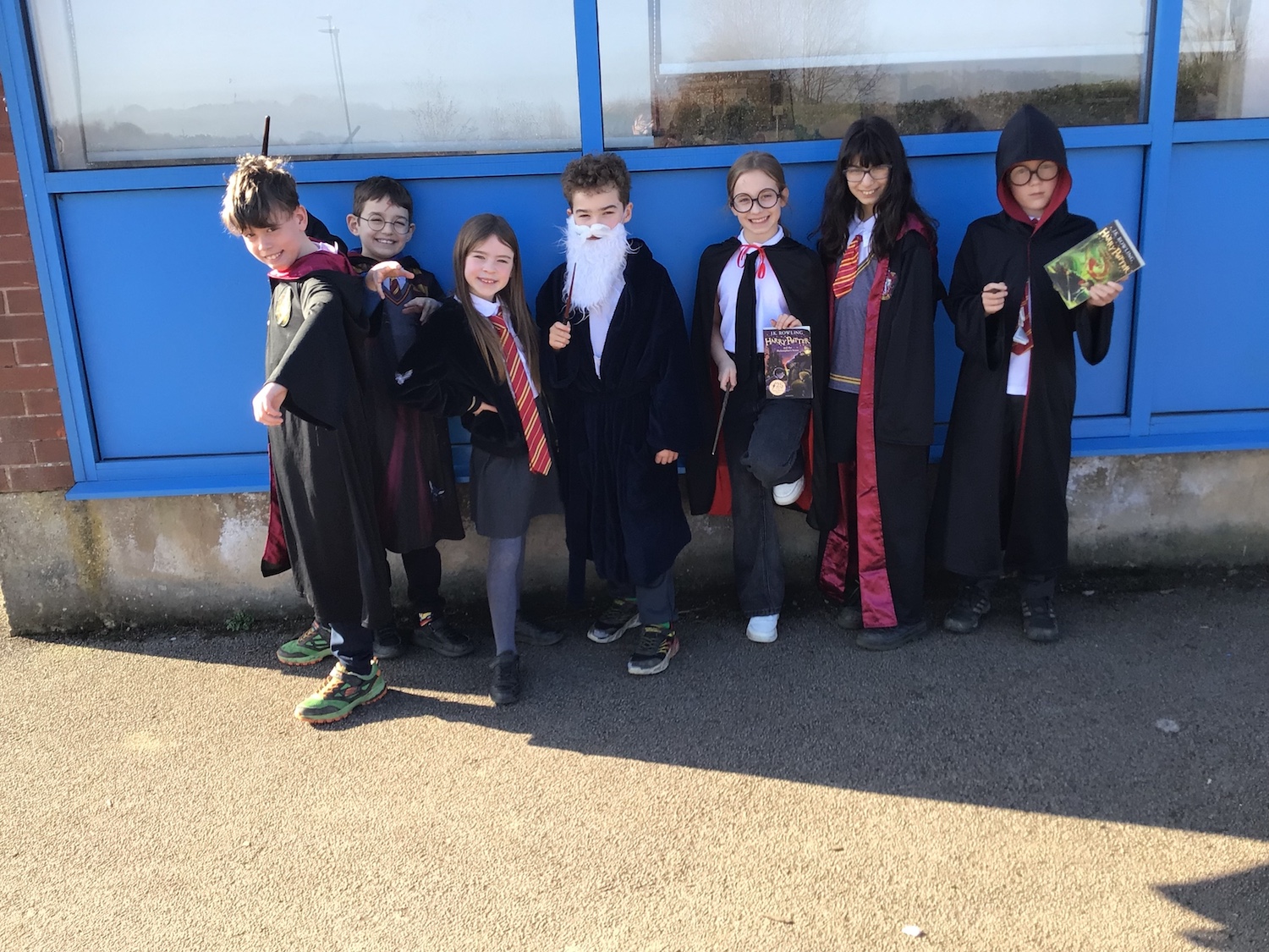 Y5 Team Hogwarts on World Book Day